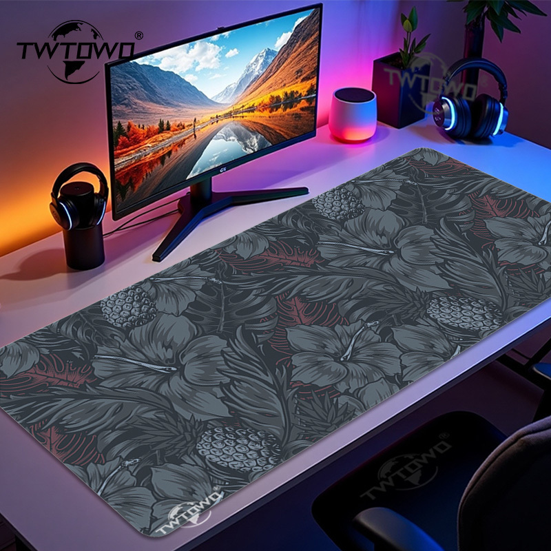 Retro Gaming Xl - Tapis de souris rétro fleurs jeu