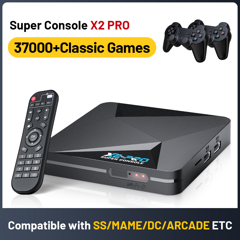 Retro Gaming X2 - Console de jeux vidéo rétro KINHANK