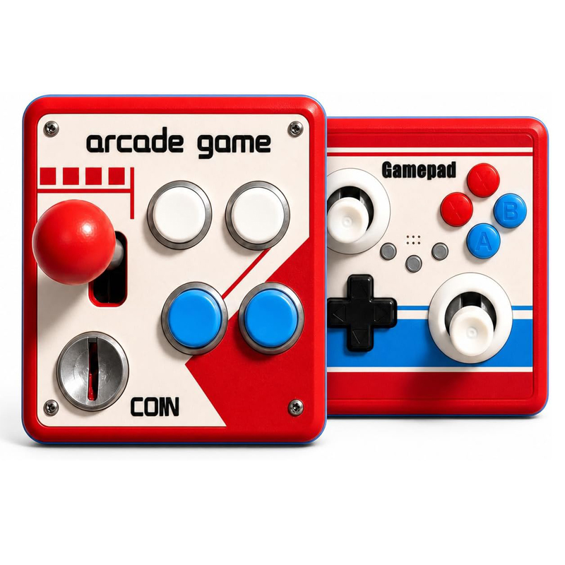 Arcade Stick Joystick - Plaque de commutateur murale sans perçage