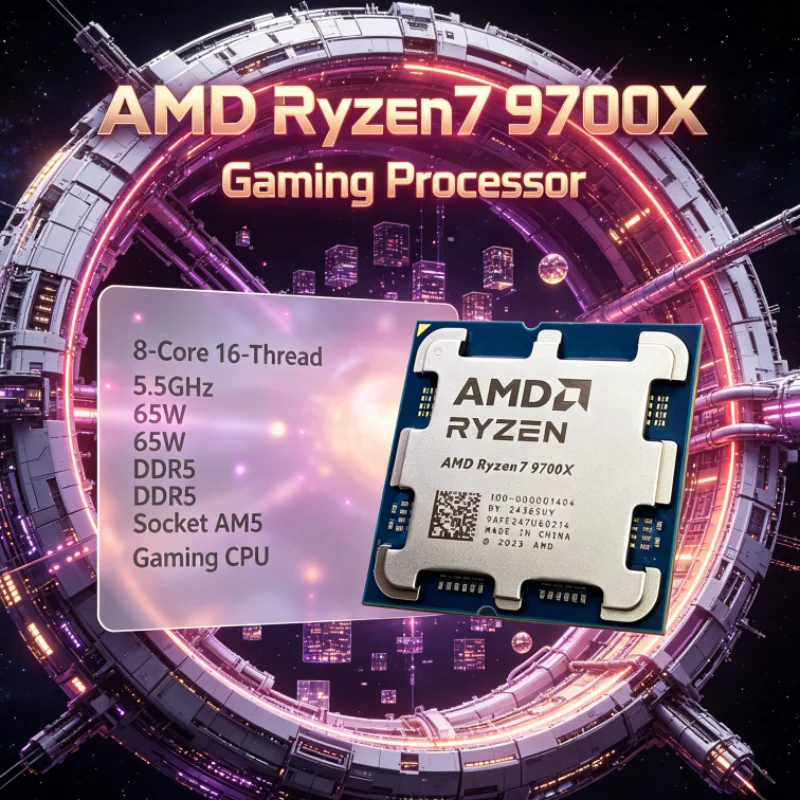 Amd Cpu Ryzen 7 - AMD Ryzen 7 9700X 8 cœurs