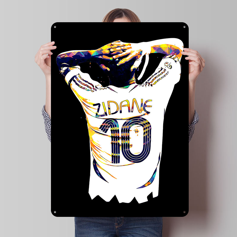 Affiche Métallique Maillot de  - Retro Gaming Jersey avis et prix