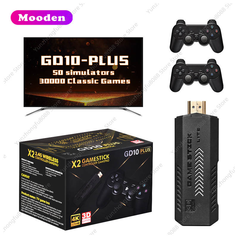 L GD10 Plus bâton de jeu 4k bo - Retro Gaming X2 avis et prix