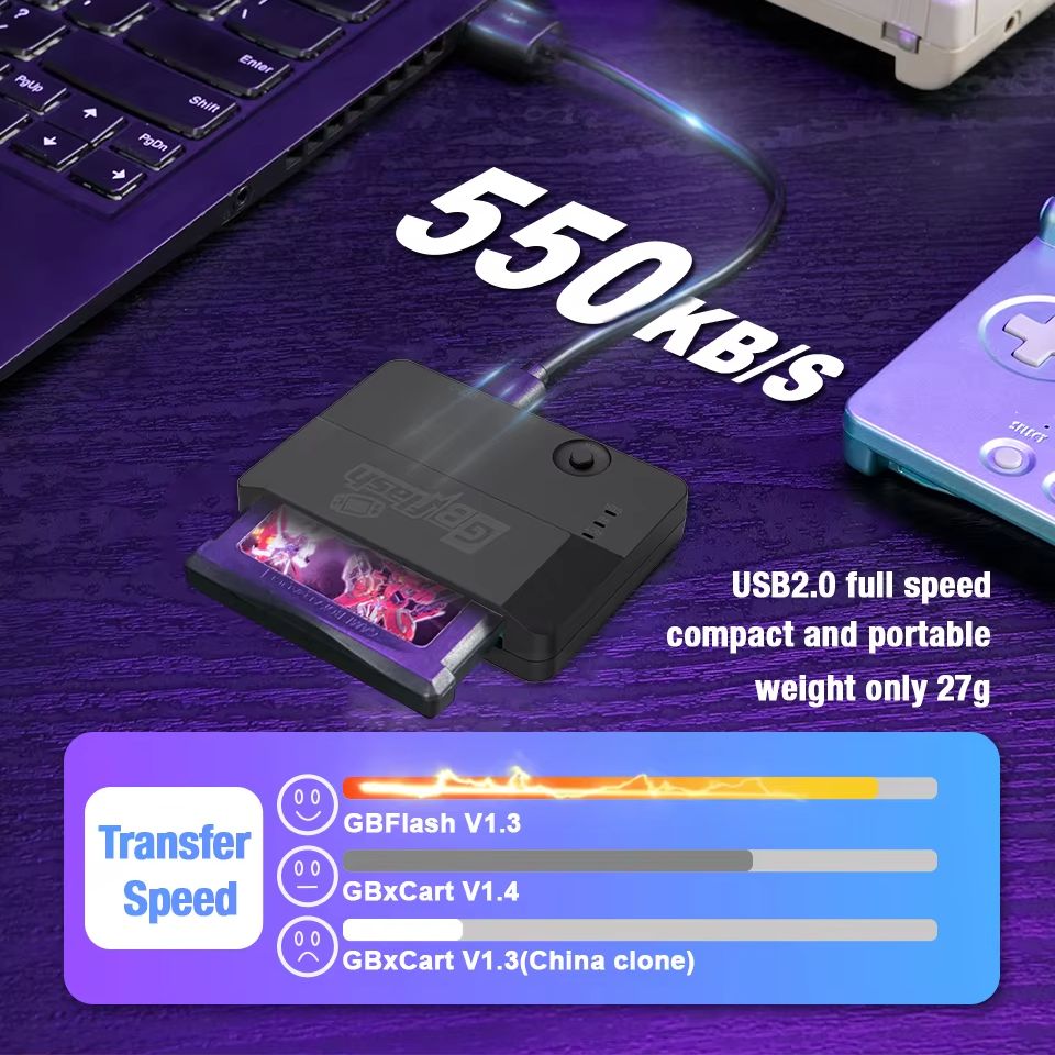 GBflash – boîtier ABS pour gra - Retro Gaming Accessories avis et prix