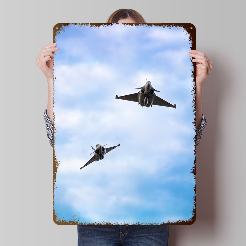 Affiche en fer blanc Dassault  - Retro Gaming X2 avis et prix
