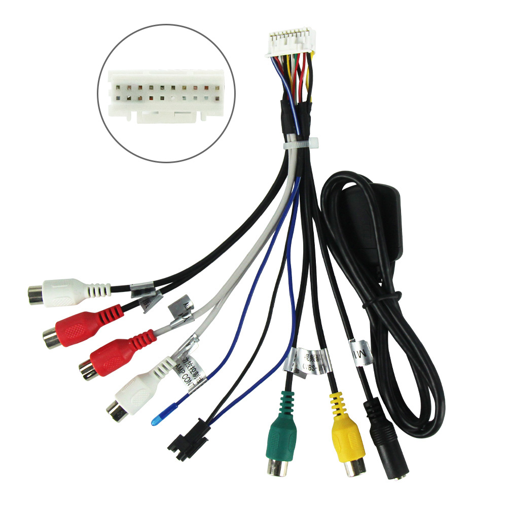 MEKEDE 20 broches câble Audio  - Composite Rca Cable avis et prix