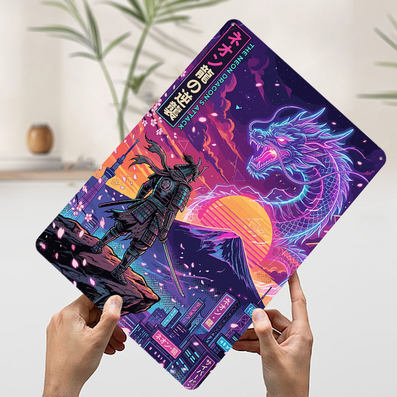 Affiche Samurai Vs Neon Dragon - Retro Gaming Tokyo avis et prix