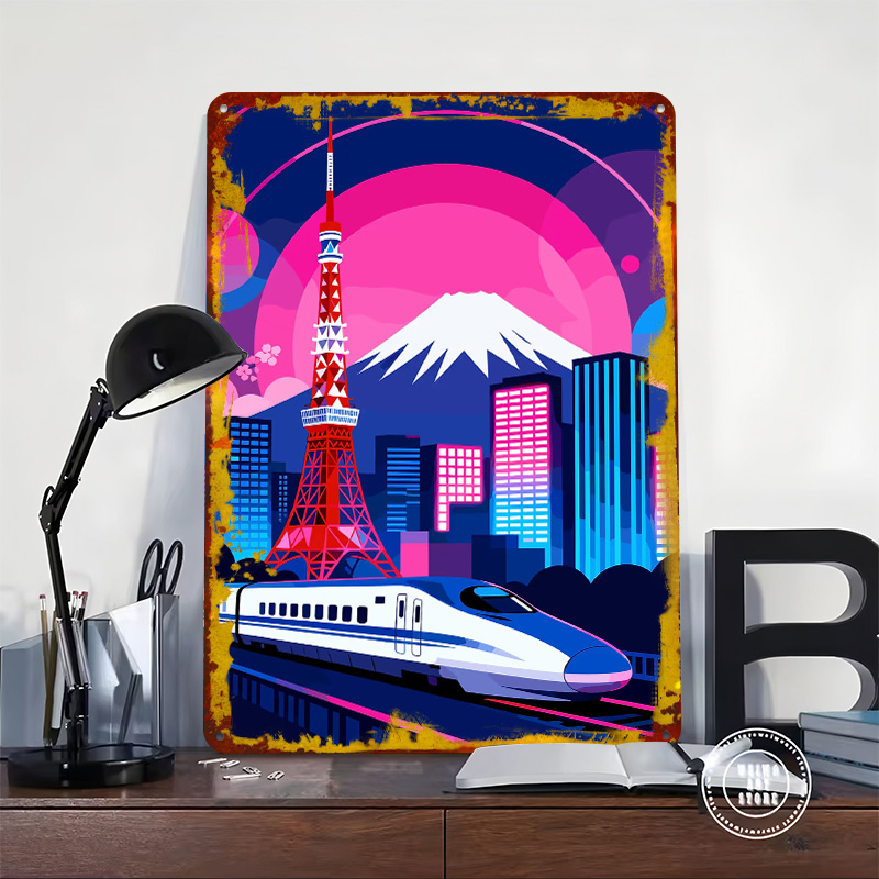 Affiche Paysage Urbain de Toky - Retro Gaming Tokyo avis et prix
