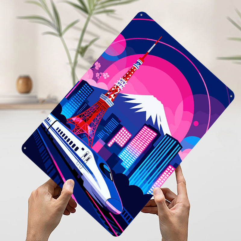 Affiche Paysage Urbain de Toky - Retro Gaming Tokyo avis et prix