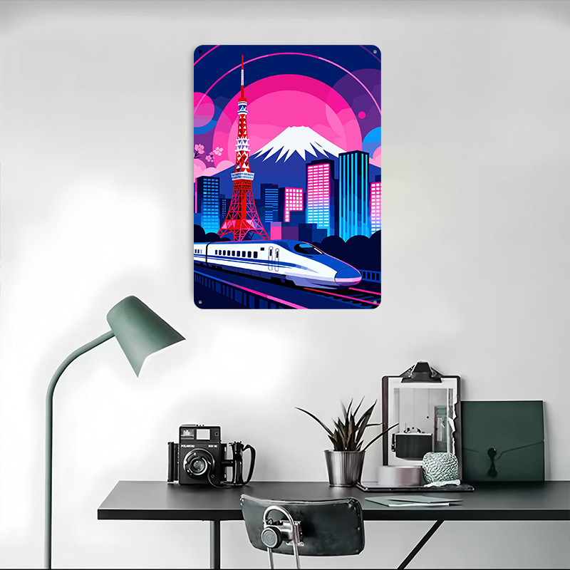 Affiche Paysage Urbain de Toky - Retro Gaming Tokyo avis et prix