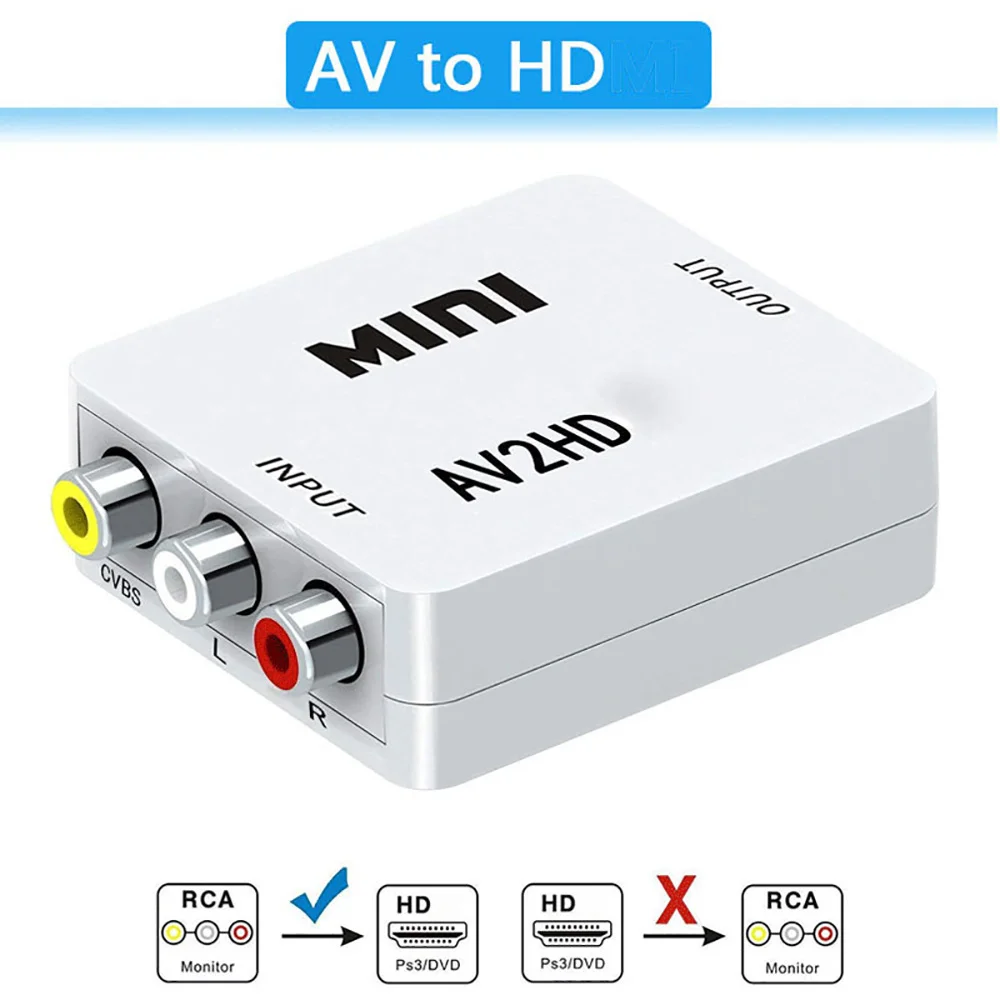 Convertisseur RCA AV vers HDMI - Composite Rca Cable avis et prix