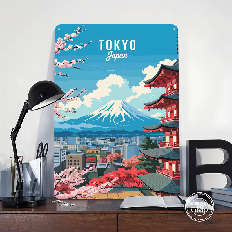 Plaque Murale Métallique Perso - Retro Gaming Tokyo avis et prix