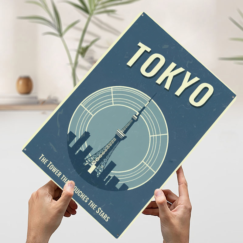 Affiche de voyage vintage Toky - Retro Gaming Tokyo avis et prix