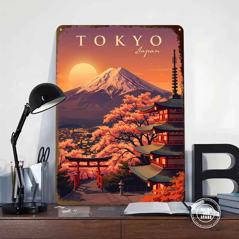 Affiche Métallique Vintage de  - Retro Gaming Tokyo avis et prix