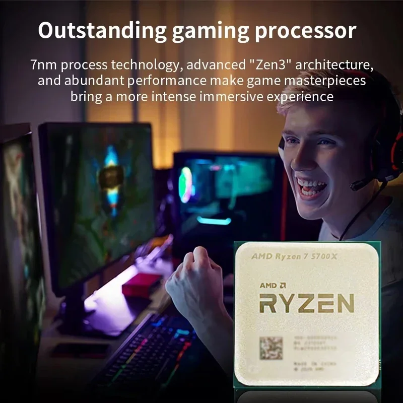 Processeur AMD Ryzen 7 5700X 8 - Amd Cpu Ryzen 7 avis et prix