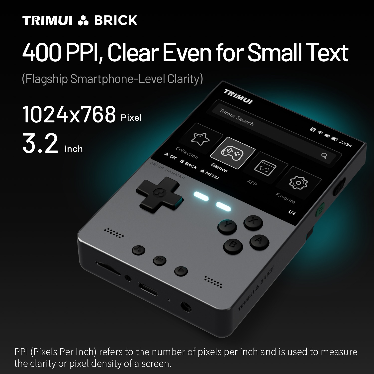 TRIMUI brique marteau rétro Co - Retro Gaming Mobile avis et prix