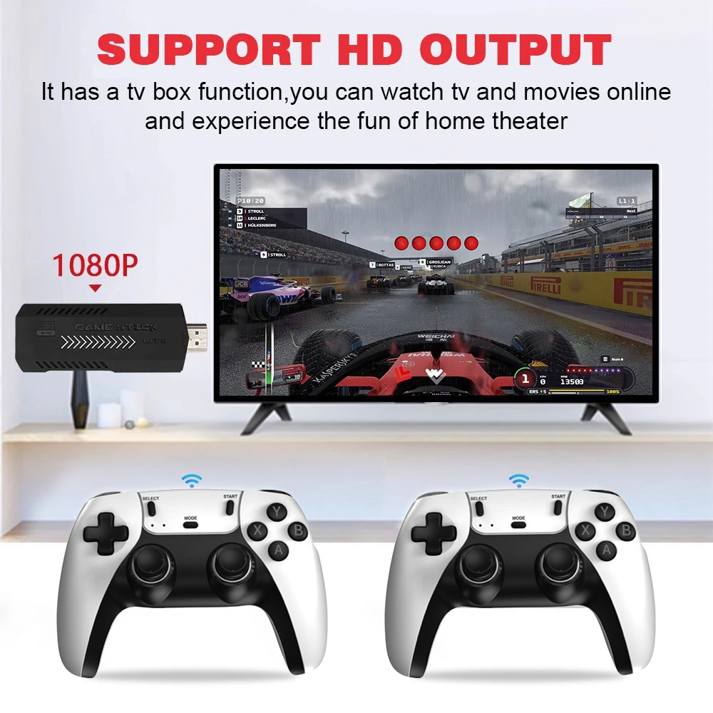 X2 PRO Game Stick 4K HDMI Cons - Retro Gaming X2 avis et prix