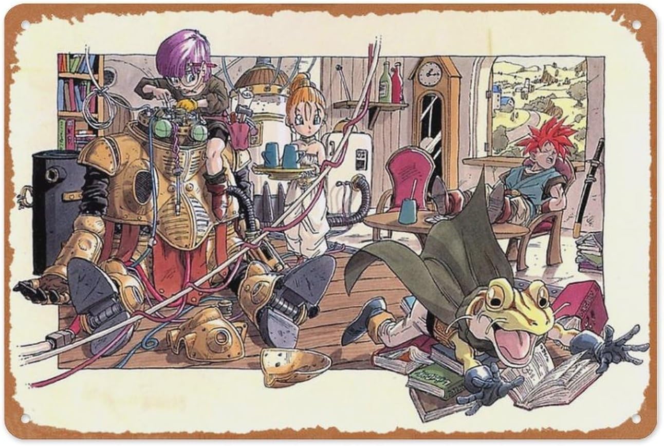 Panneau métallique de jeu rétr - Retro Gaming Consoles avis et prix