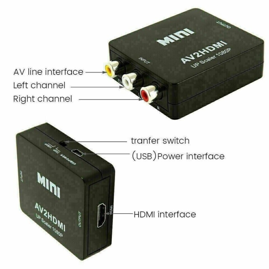 Adaptateur compatible AV vers  - Composite Rca Cable avis et prix