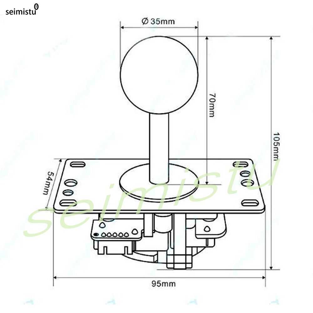 Joystick copie Sanwa arcade Jo - Arcade Stick Joystick avis et prix