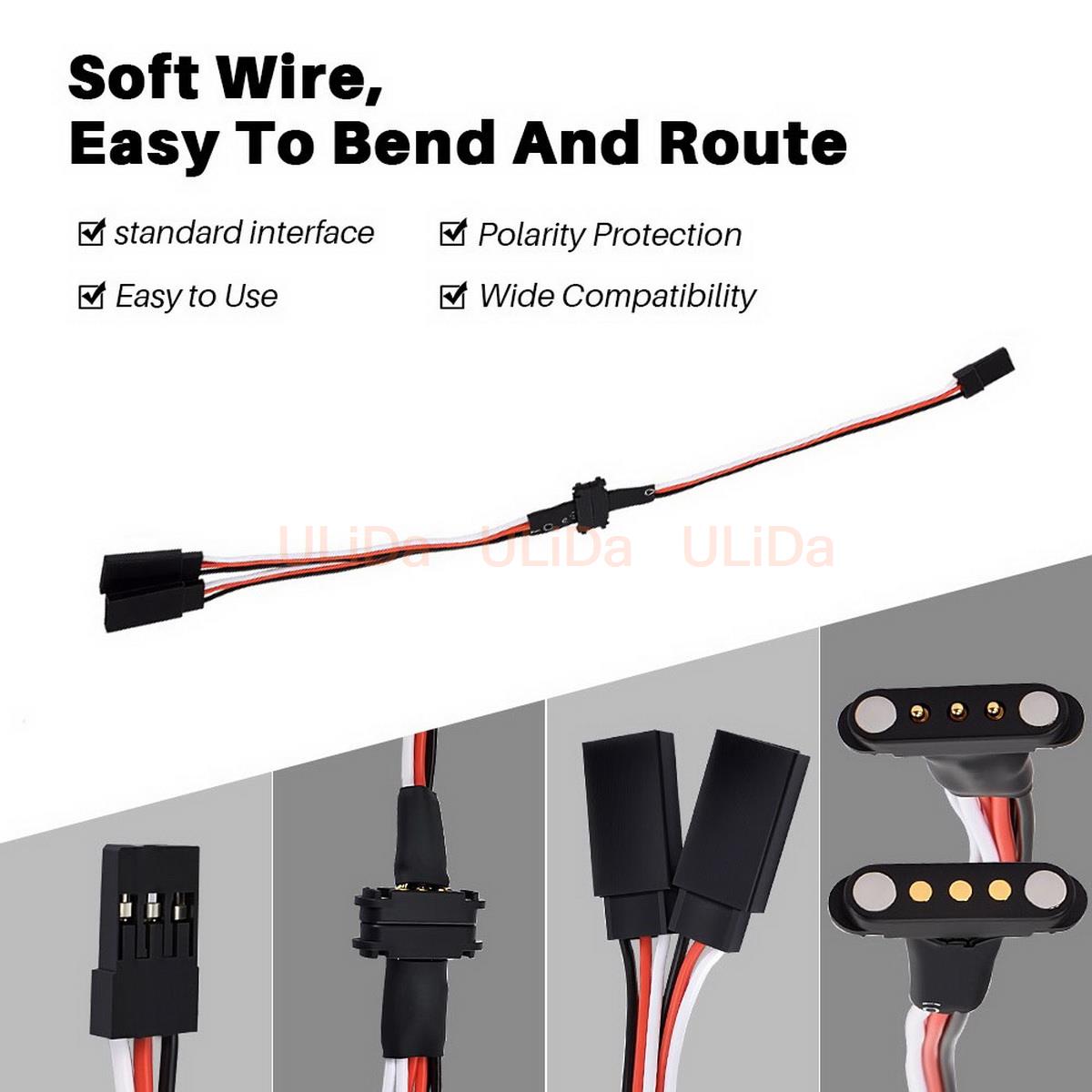 Fil d'extension magnétique à 3 - Composite Rca Cable avis et prix