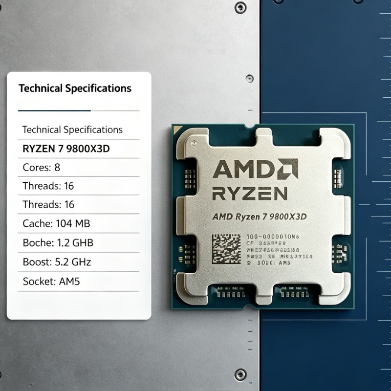 Processeur de bureau gaming AM - Amd Cpu Ryzen 7 avis et prix